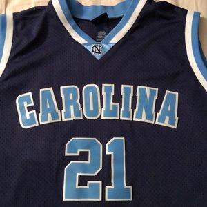 UNC Large College Basketball Jersey